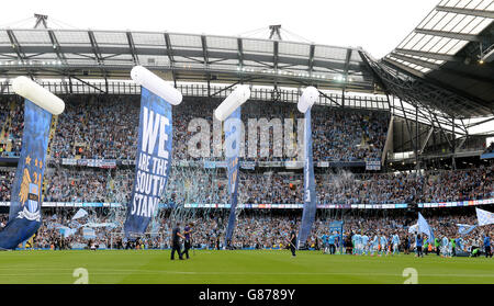 Soccer - Barclays Premier League - Manchester City v Chelsea - Etihad Stadium Banque D'Images