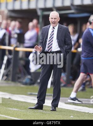 Soccer - Championnat écossais de Ladbrokes - Alloa Athletic v Rangers - Parc de Loisirs Banque D'Images