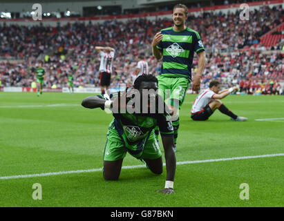 Soccer - Barclays Premier League - Sunderland v Swansea City - Le stade de la lumière Banque D'Images