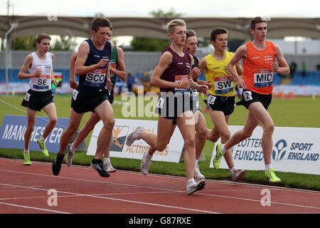 Sport - Sainsbury's 2015 Jeux de l'école - Jour deux - Manchester Banque D'Images