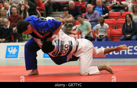 Sport - Sainsbury's 2015 Jeux de l'école - Jour 3 - Manchester Banque D'Images