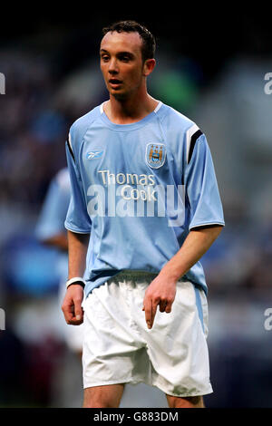 Football - Manchester Senior Cup - finale - Manchester City / Manchester United - City of Manchester Stadium. Stephen Irlande, Manchester City Banque D'Images