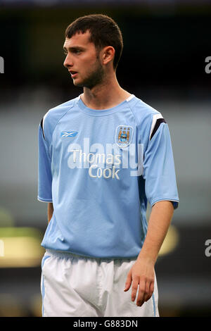 Football - Manchester Senior Cup - finale - Manchester City / Manchester United - City of Manchester Stadium. Paul Collins, Manchester City Banque D'Images