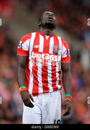 Football - Barclays Premier League - Stoke City / West Bromwich Albion - The Britannia Stadium. Mame Biram Diouf, Stoke City Banque D'Images