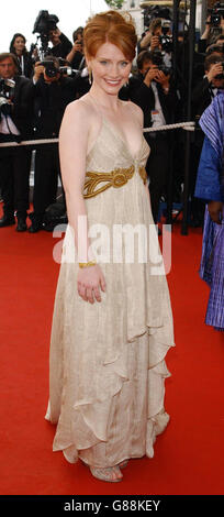 Festival de Cannes 2005 - Manderlay Premiere - Palais des Festival. Bryce Dallas Howard arrive. Banque D'Images