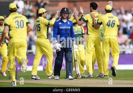 Cricket - Royal London Un Jour International Series - Cinquième Un Jour International - Angleterre v Australie - Unis Old Trafford Banque D'Images