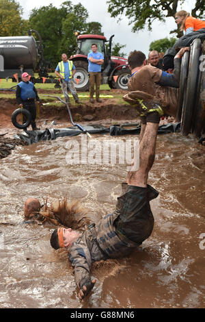 Tough Mudder North West Banque D'Images