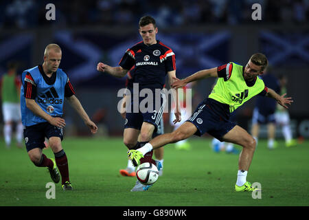 Football - UEFA Euro 2016 - Qualifications - Groupe D - Géorgie v Ecosse - Boris Paichadze Arène Dinamo Banque D'Images