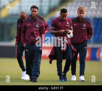 Football - UEFA Euro 2016 - Qualifications - Groupe E - San Marino v Angleterre - France Conférence de presse et visite du stade - San Mari... Banque D'Images