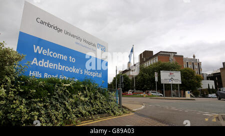 L'Hôpital Universitaire Addenbrooke's Banque D'Images