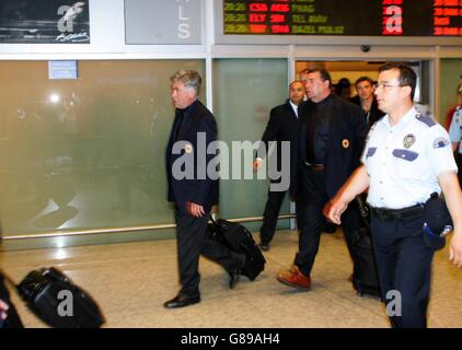 Football - Ligue des Champions - Final - AC Milan v Liverpool - AC Milan arriver - l'aéroport International Ataturk Banque D'Images