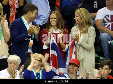 Tennis - Coupe Davis - Demi-finales - Grande-Bretagne v Australie - Jour 1 - Unis Arena Banque D'Images