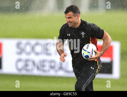 Rugby Union - Coupe du Monde de Rugby 2015 - Formation de l'équipe de Galles - Vale Resort Banque D'Images