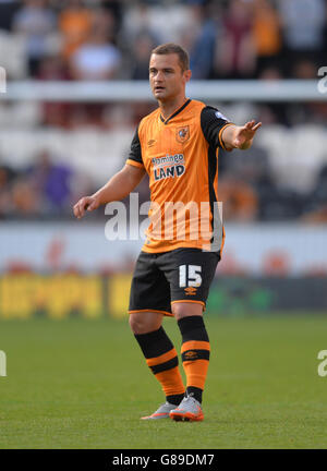 Soccer - Championnat Sky Bet - Hull City / Queens Park Rangers - KC Stadium.Shaun Maloney de Hull City pendant le match du championnat Sky Bet au KC Stadium de Hull. Banque D'Images