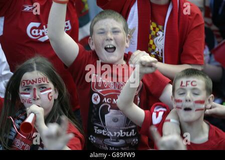 Football - Ligue des Champions - Liverpool - Parade des gagnants Banque D'Images