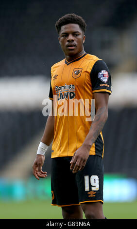 Football - Championnat Sky Bet - Hull City / Blackburn Rovers - KC Stadium. Chuba Akpom de Hull City Banque D'Images