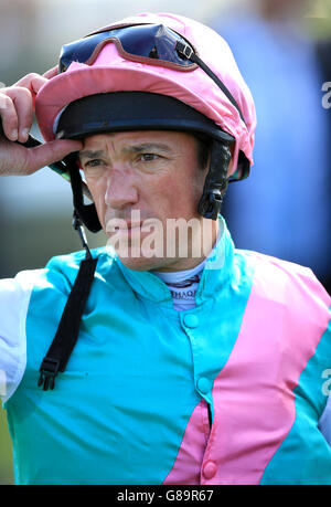 Courses hippiques - 2015 Ladbrokes St Leger Festival - deuxième jour - courses de Doncaster. Franke Dettori, jockey Banque D'Images