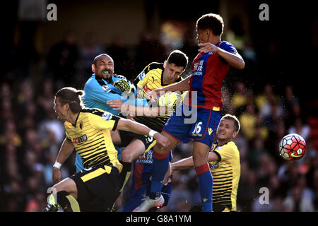 Soccer - Barclays Premier League - Watford v Crystal Palace - Vicarage Road Banque D'Images