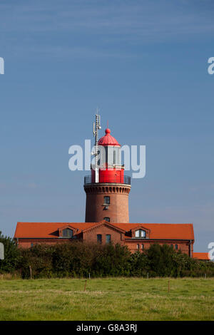 Leuchtturm BUK, Bütgenbacher Hof, Landkreis Bad Doberan, district, de la mer Baltique Mecklembourg-Poméranie-Occidentale, PublicGround Banque D'Images