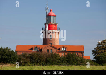 Leuchtturm BUK, Bütgenbacher Hof, Landkreis Bad Doberan, district, de la mer Baltique Mecklembourg-Poméranie-Occidentale, PublicGround Banque D'Images