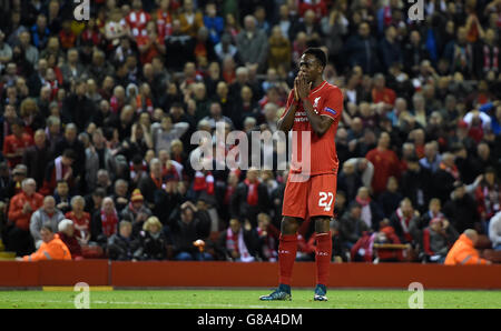 Football - UEFA Europa League - Groupe B - Liverpool v FC Sion - Anfield Banque D'Images