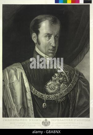 Ferdinand I., Kaiser von Österreich Banque D'Images