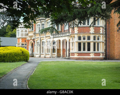 Bletchley Park Mansion Banque D'Images