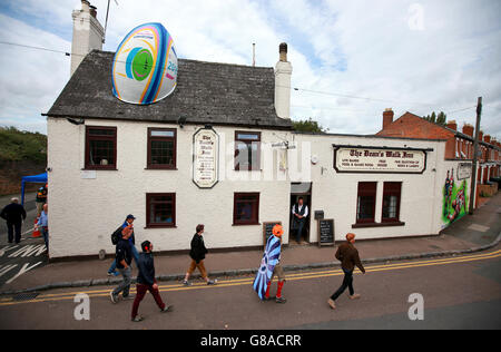 Rugby Union - Rugby World Cup 2015 - Pool B - v Écosse Japon - Stade Kingsholm Banque D'Images