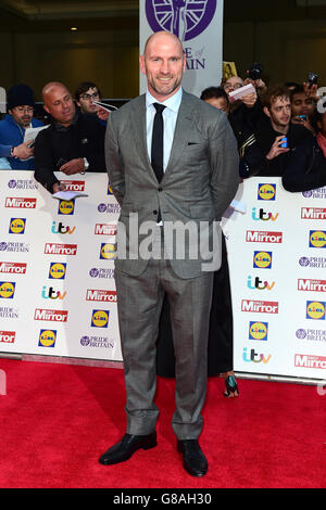 Lawrence Dallaglio arrive pour les Pride of Britain Awards 2015, à Grosvenor House, Park Lane, Londres. APPUYEZ SUR ASSOCIATION photo. Date de la photo: Lundi 28 septembre 2015. Voir PA Story Pride. Le crédit photo devrait se lire comme suit : Ian West/PA Wire Banque D'Images