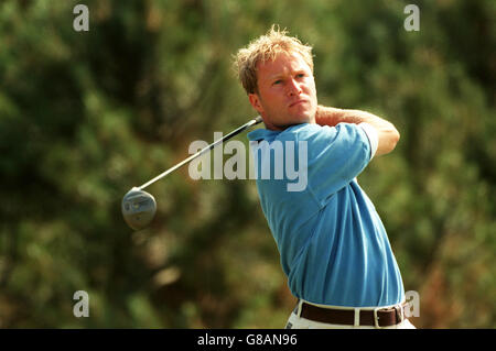 Golf, British Open Golf, Troon. Per-Ulrik Johansson, Suède Banque D'Images