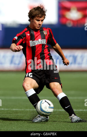 Football - American MLS - NY/NJ Metrostars v San Jose tremblements de terre - Giants Stadium. Michael Bradley, NY/NJ Metrostars Banque D'Images