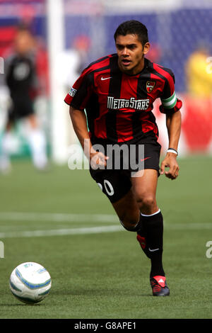 American Football - MLS - NY/NJ Metrostars v San Jose Earthquakes - Giants Stadium Banque D'Images