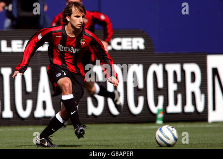 Football - American MLS - NY/NJ Metrostars v San Jose tremblements de terre - Giants Stadium. Mike Magee, NY/NJ Metrostars Banque D'Images