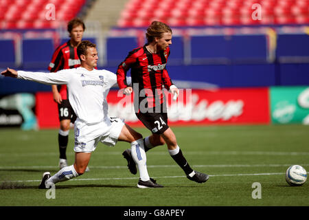 American Football - MLS - NY/NJ Metrostars v San Jose Earthquakes - Giants Stadium Banque D'Images