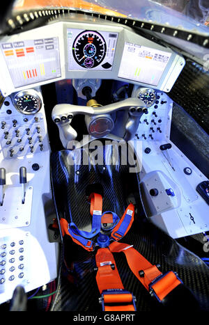 Voiture supersonique Bloodhound Banque D'Images