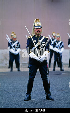 Les soldats de la garde présidentielle. Lisbonne, Portugal Banque D'Images