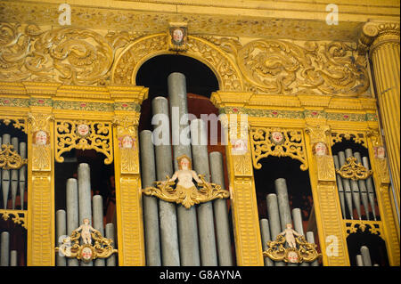 L'Italie, Lombardie, Almenno S. Salvatore, l'église de Sainte Marie de la Consolation Banque D'Images