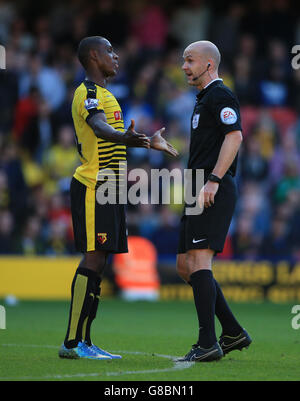 Football - Barclays Premier League - Watford / Crystal Palace - Vicarage Road. Odion Ighalo, Watford Banque D'Images