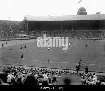 Football - FA Cup - Final - Bolton Wanderers v Manchester City - Stade de Wembley - 1926 Banque D'Images