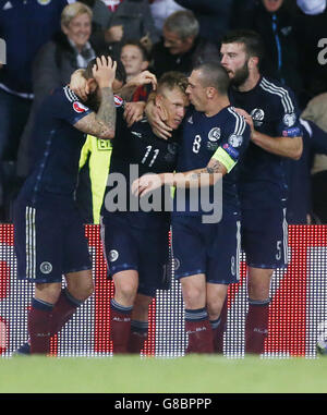 Football - UEFA Euro 2016 - Qualifications - Groupe D - Ecosse v Pologne - Hampden Park Banque D'Images