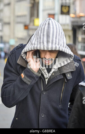 Becky Watts meurtre procès Banque D'Images