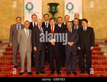 Sommet du G8 avant la réunion des ministres des Finances - Lancaster House Banque D'Images