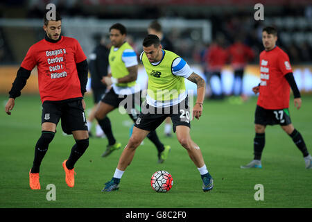 Soccer - Barclays Premier League - Swansea City v Stoke City - stade Liberty Banque D'Images