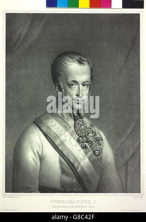 Ferdinand I., Kaiser von Österreich Banque D'Images