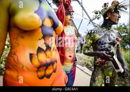 Festival International de Peinture sur corps BodyFactory Banque D'Images