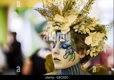 Festival International de Peinture sur corps BodyFactory Banque D'Images