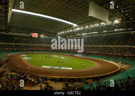 FIM Speedway - Fiat cars Grand Prix de Grande-Bretagne - Millennium Stadium Banque D'Images