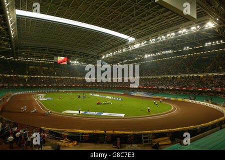 FIM Speedway - Fiat cars Grand Prix de Grande-Bretagne - Millennium Stadium Banque D'Images