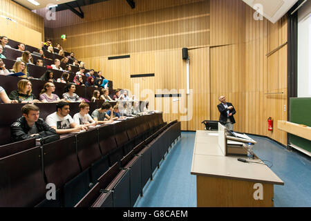 Conférence à l'auditorium Banque D'Images