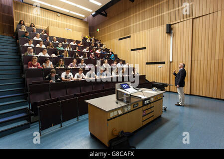 Conférence à l'auditorium Banque D'Images